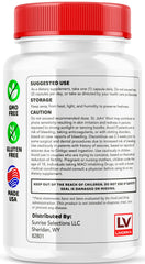 Glucocyn packaging with health and wellness background