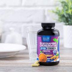 Nutrition label and ingredients for the supplement