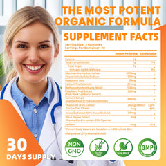 Orange flavor Glucosamine Chondroitin Gummies back label