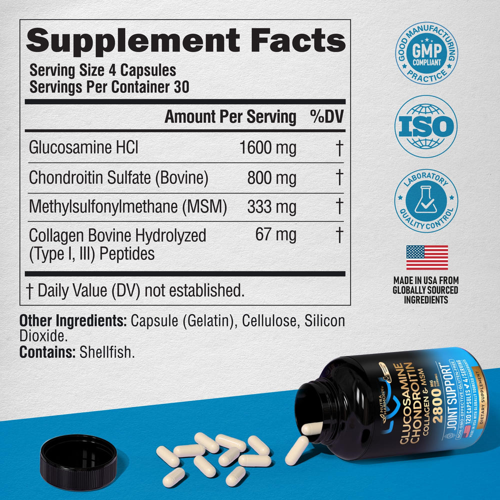 Label close-up showing ingredients and dosage