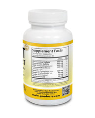 Label image of Glucosamine, Chondroitin, MSM, Hyaluronic Acid ingredients