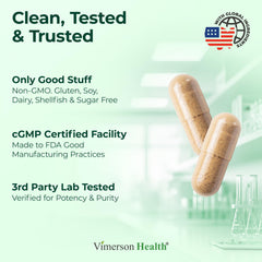 Capsules close-up for joint health supplement