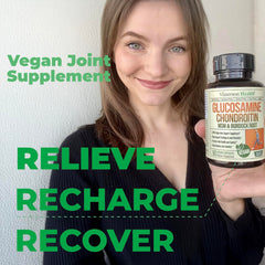 Vegan Chondroitin and Burdock Root ingredients illustration
