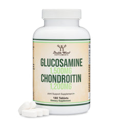 Glucosamine Chondroitin Triple Strength bottle with 180 tablets