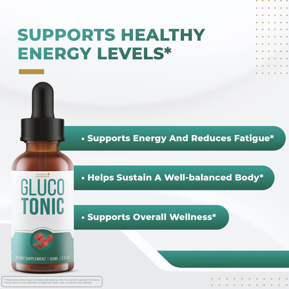 Close-up of GlucoTonic 24-ingredient herbal formula ingredients