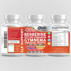 Close-up view of Glucova capsules