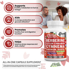 Turmeric and Apple Cider Vinegar in Glucova formula
