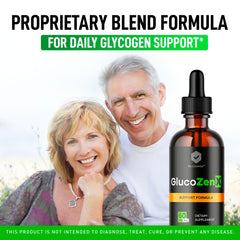 GlucoZenX Drops ingredient blend visualization
