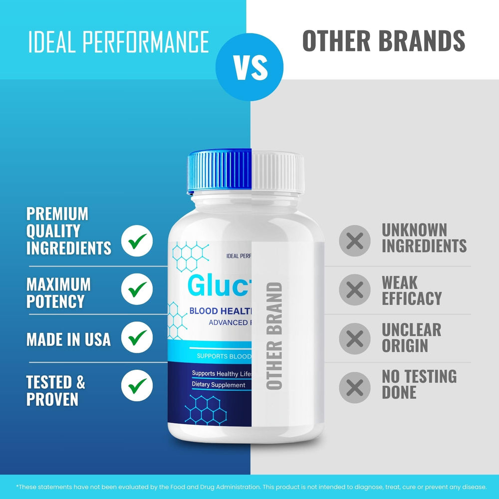 Pills with dosage information for Gluctose