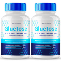 Gluctose Advanced Blood Formula Capsules bottle - 2 pack