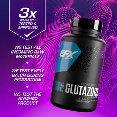 Graphic illustrating GlutaZorb pH-correct buffering technology