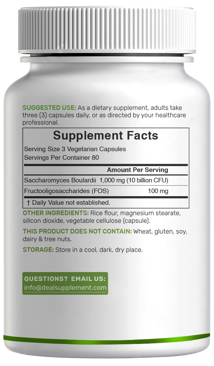 Allergen-free, gluten-free and dairy-free probiotic supplement