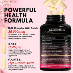 Gluten-free B12 complex with multiple B vitamins