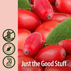 Gluten-free barberry root supplement bottle