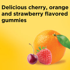 Gluten-free label on Nature Made Calcium Gummies packaging