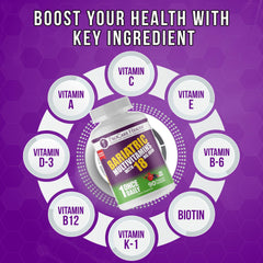 Gluten-free, dairy-free non-GMO bariatric vitamin