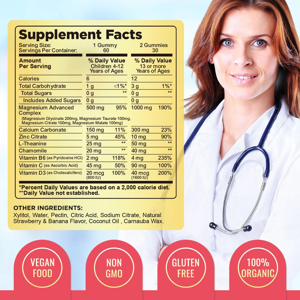 Labels showing gluten-free, dairy-free, soy-free and non-GMO certifications