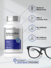 Gluten-free and non-GMO astaxanthin softgels