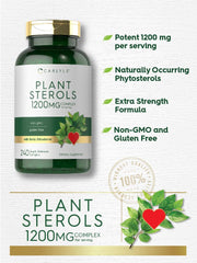 Gluten-free and Non-GMO Carlyle Plant Sterols label