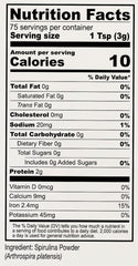 Label showing gluten-free and non-GMO certifications