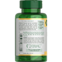 Gluten-free, non-GMO vegetarian L-Arginine tablets label