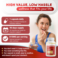 Gluten-free and soy-free supplement capsules