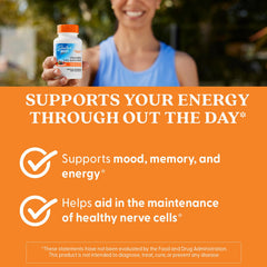 Gluten-free, soy-free vegan B12 chewable tablet