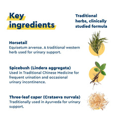 Gluten-free and vegetarian bladder support supplement