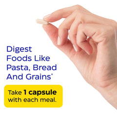DPP-IV and Thera-blend enzymes illustrated for GlutenEase