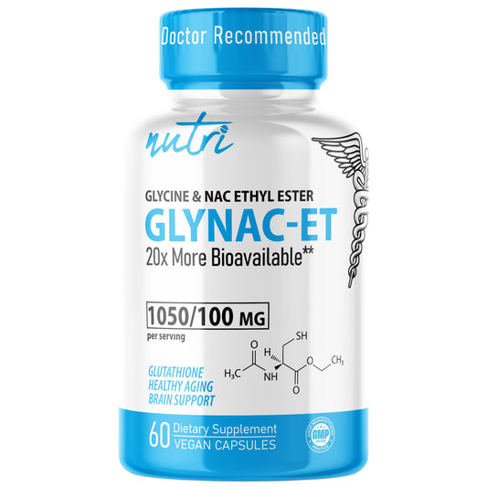 GlyNAC-ET bottle and capsules