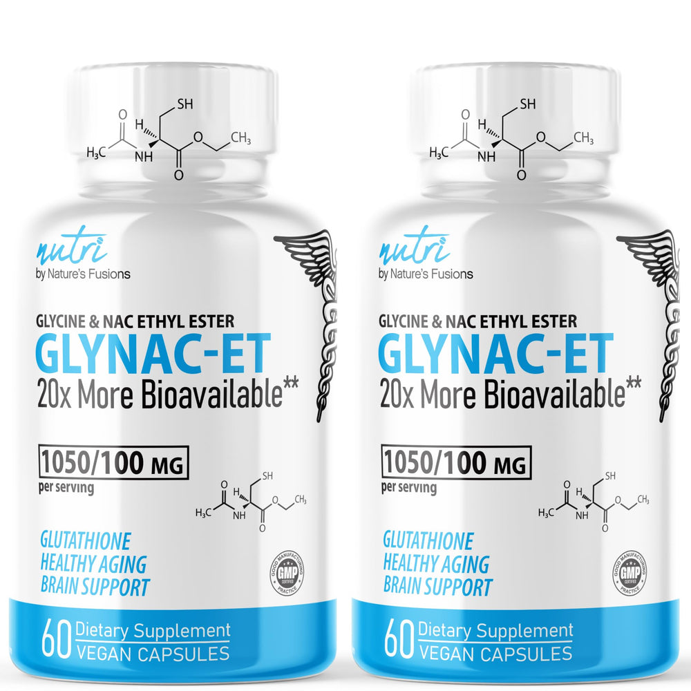 GlyNAC-ET NAC supplement 2-pack bottle hero image