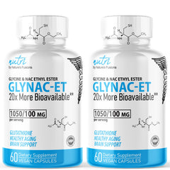 GlyNAC-ET NAC supplement 2-pack bottle hero image