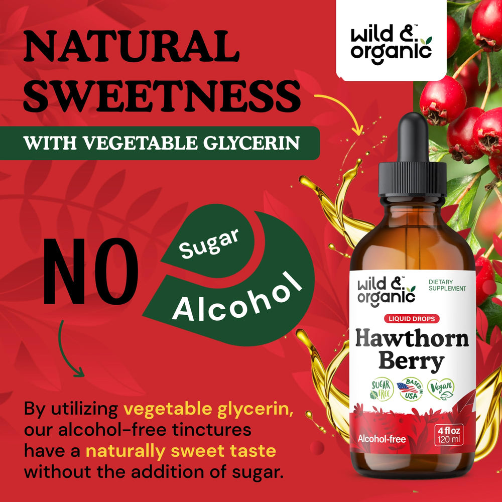 Glycerin-based, alcohol-free tincture ingredients