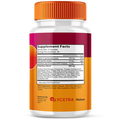 Close-up of Glycetra capsules for daily health support