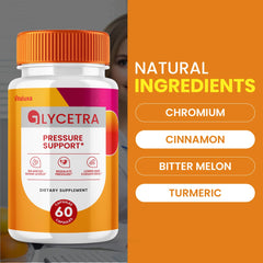 Glycetra Blood Support label on bottle
