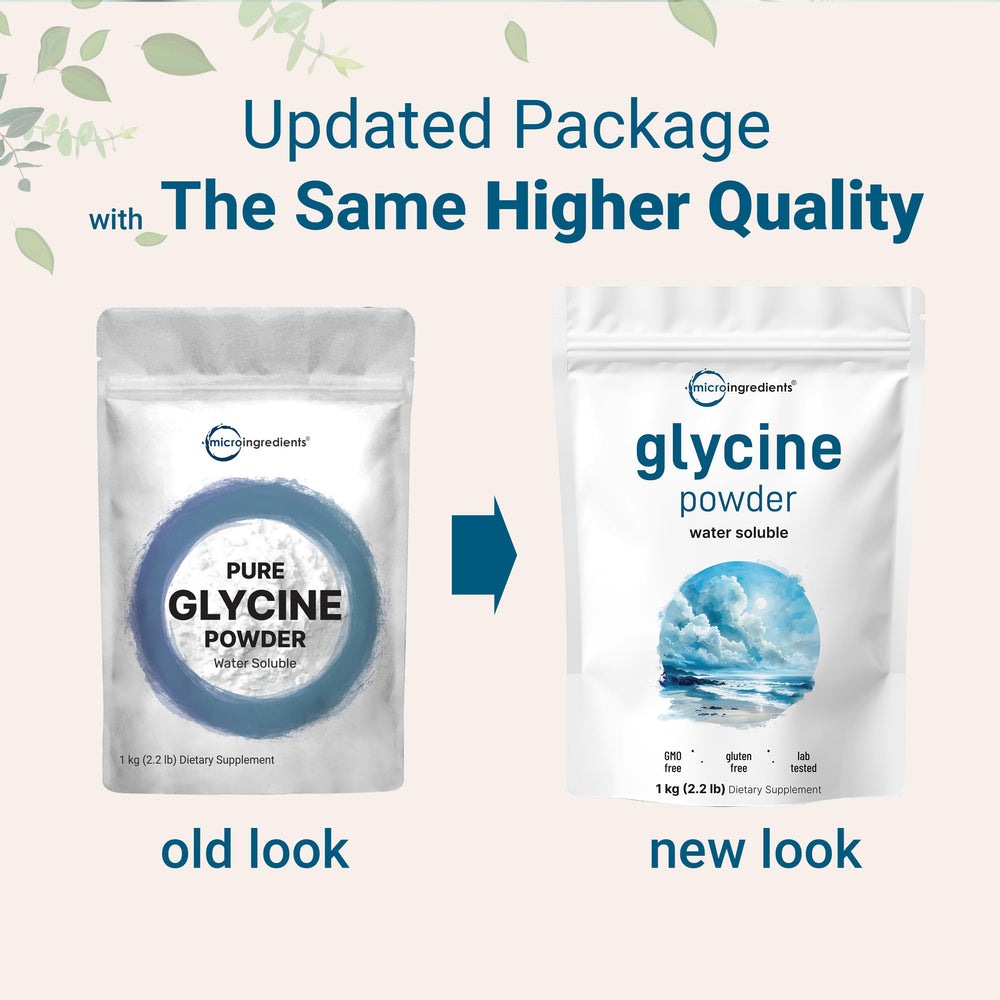 Scoop included with glycine powder