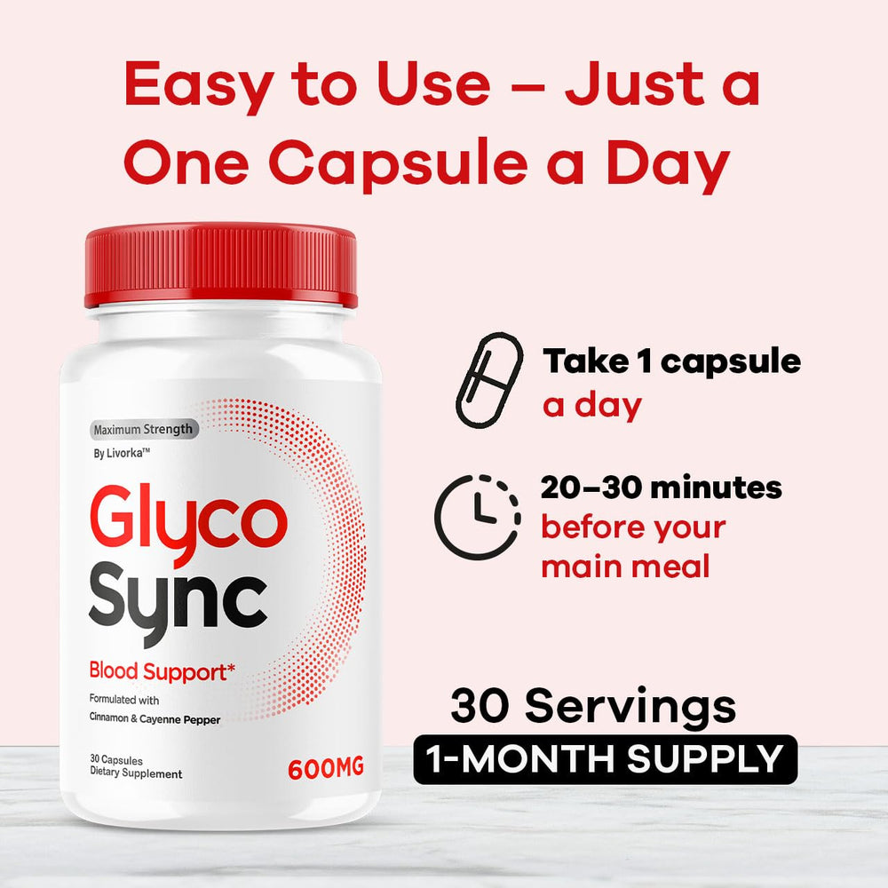 Made in the USA stamp on Glyco Sync packaging