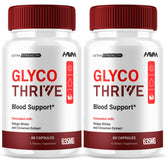 Glyco Thrive Blood Support 2-Pack bottle and capsules