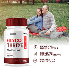 GlycoThrive Maximum Strength Capsules bottle close-up