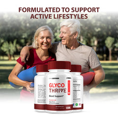 Glyco Thrive Health Support pills packaging
