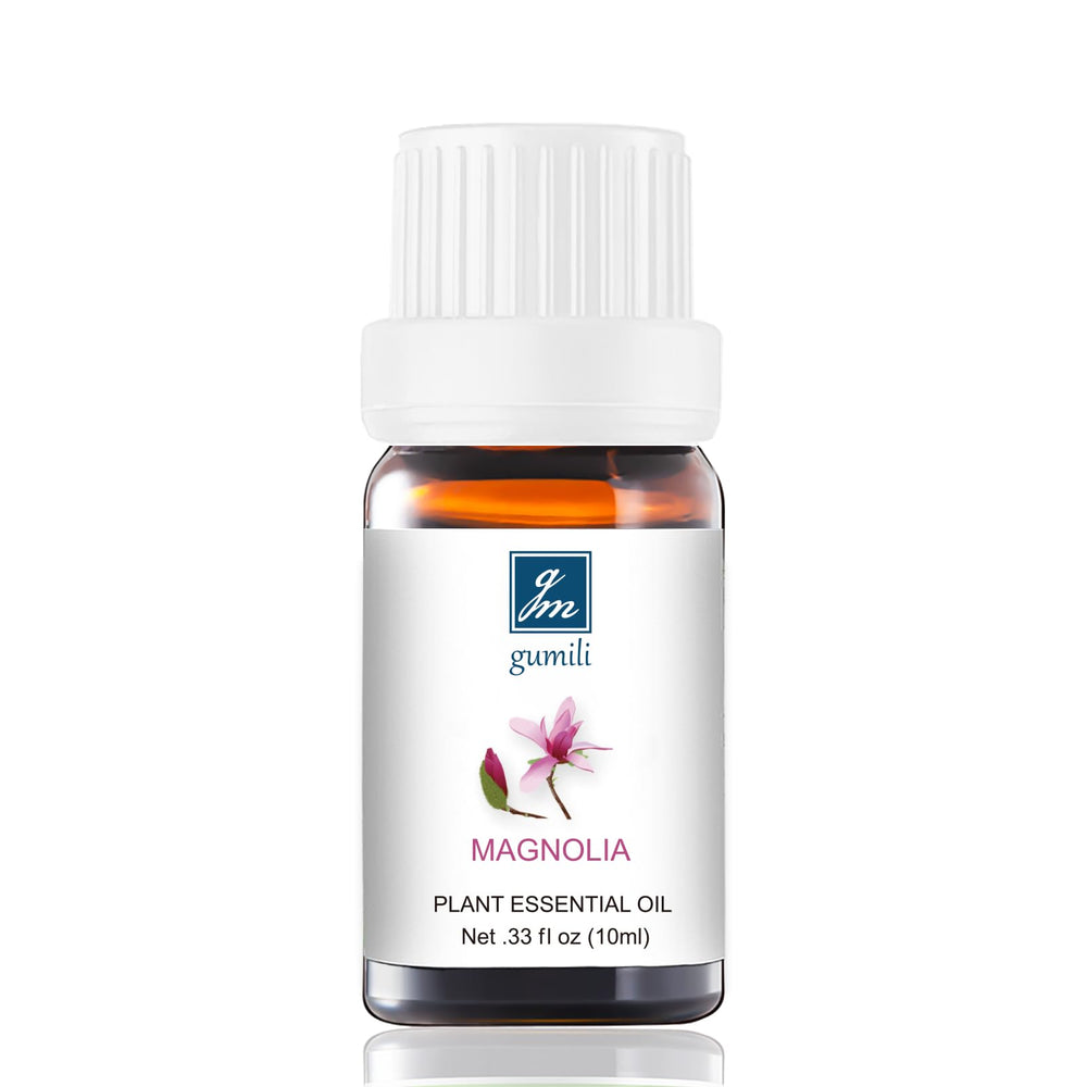 Close-up of Magnolia Fragrance Oil bottle cap and inner dropper