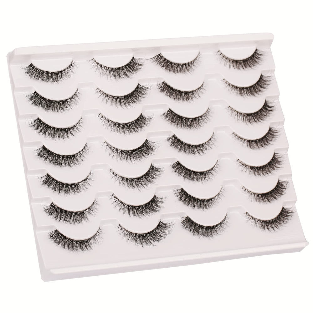 Gmagictobo clear-band lashes designed for easy application and comfortable wear
