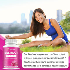 Clean label: GMP-certified beetroot capsules with no artificial fillers
