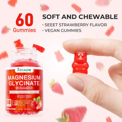 GMP-certified facility producing magnesium glycinate gummies