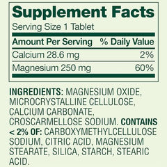 GMP-certified magnesium facility label