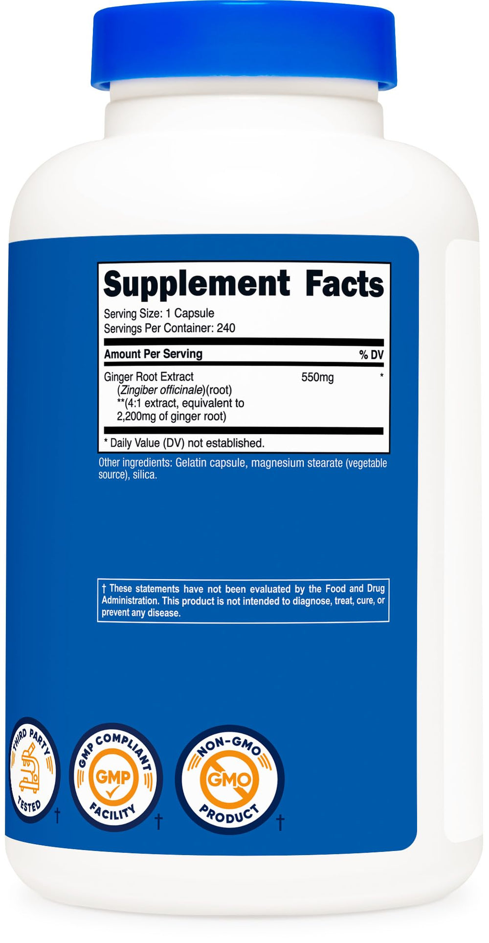 GMP compliant and FDA registered facility sign