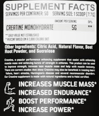 Creatine powder being mixed in water showing smooth texture