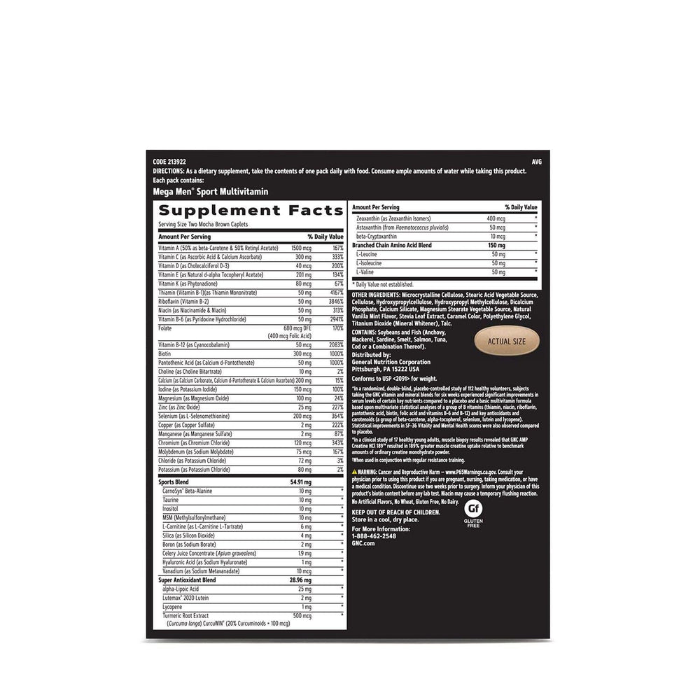 Creatine HCl 189 label on Vitapak creatine supplement