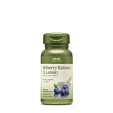 GNC Herbal Plus Bilberry Extract and Lutein bottle - front view