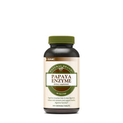 GNC Papaya Enzymes 240 Tablets - front view